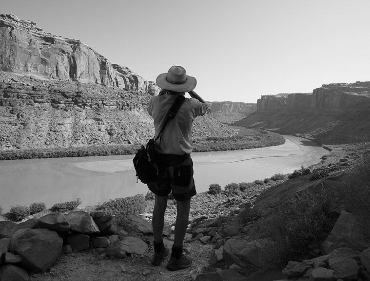 river author tom martin labyrinth canyon green river western desert utah colorado photographer