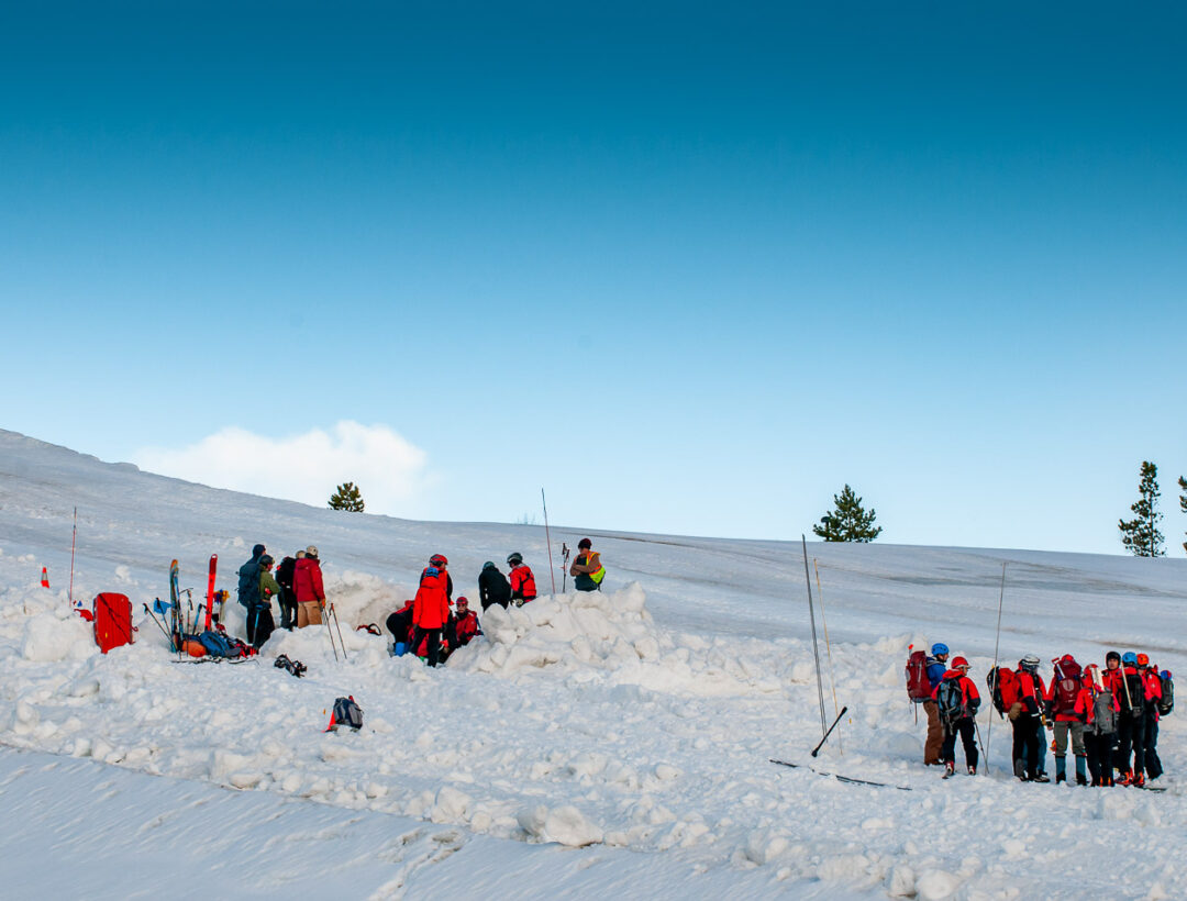 Avalanche rescue training summit county rescue group colorado photojournalist matt lit